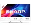 Telewizor Sharp 75GP7465 75" QLED 4K Google TV Dolby Vision Dolby Atmos HDMI2.1 DVB-T2