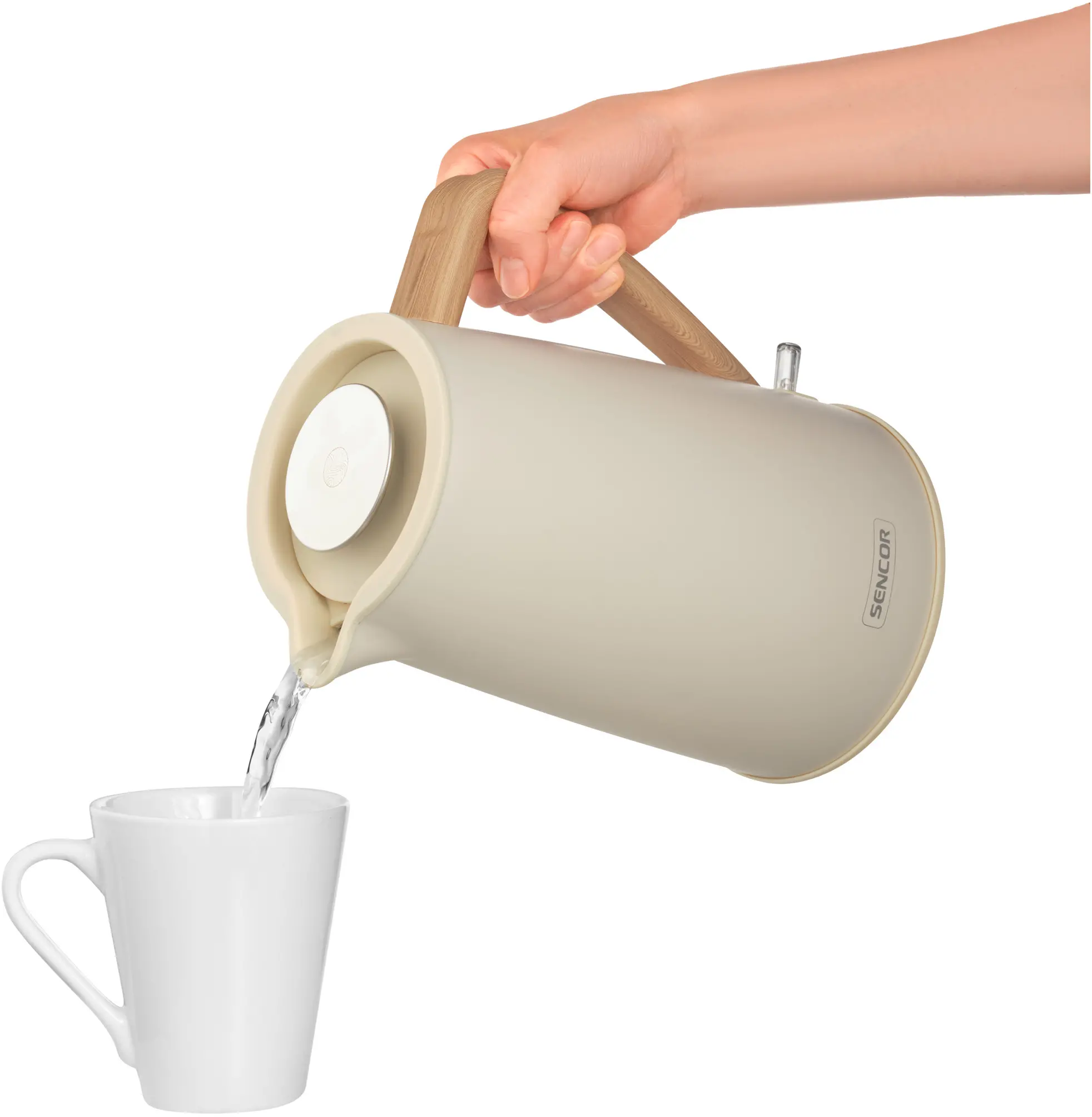 фото Електрочайник Sencor SWK 2717YG