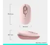 Myszka Logitech POP Mouse Różowy