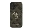 Etui Guess hardcase 4G Big Logo do iPhone 16 Brązowy