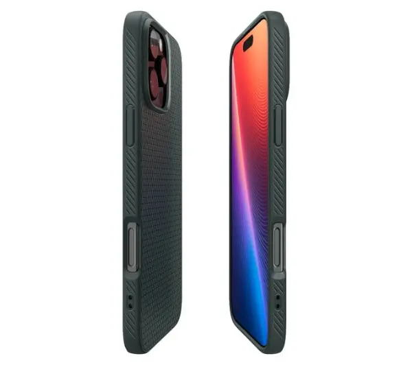 Spigen Liquid Air do iPhone 16 Pro Zielony