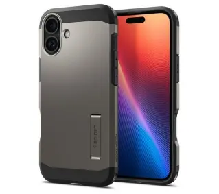 Spigen Tough Armor MagSafe iPhone 16 Czarny