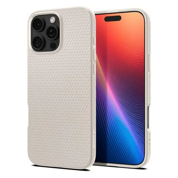Etui Spigen Liquid Air do iPhone 16 Pro Beżowy