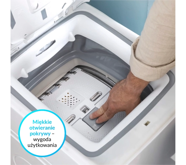 Candy ProWash 300 TCA063D3-S Funkcje AI 6kg 1000obr/min Zdalne sterowanie - Kup na Raty - RRSO 0%