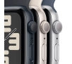 Apple Watch SE 2gen GPS koperta 44mm z aluminium Księżycowa poświata pasek sportowy Księżycowa poświata M/L