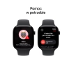 Apple Watch Series 10 Cellular 46mm aluminium onyks pasek sportowy czarny M/L