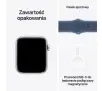 Smartwatch Apple Watch SE 2gen GPS koperta 40mm z aluminium Srebrny pasek sportowy Denim S/M