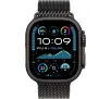 Smartwatch Apple Watch Ultra 2 GPS + Cellular Koperta z tytanu czarna 49mm Bransoleta mediolańska z tytanu Czarna Rozmiar L