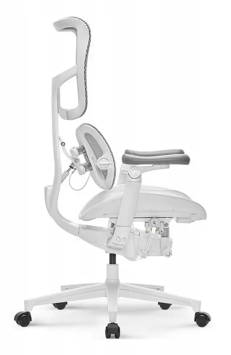 фото Офісне крісло Yumisu Y1010 Mesh White