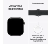 Apple Watch Series 10 GPS + Cellular koperta 42mm tytan łupek pasek sportowy czarny M/L