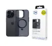 Etui 3mk Smoke Case Mag&Stand do iPhone 15 Pro Czarny