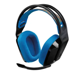 Słuchawki bezprzewodowe z mikrofonem Logitech G535 Lightspeed Nauszne Czarno-niebieski