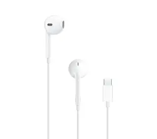 Apple EarPods z wtyczką USB-C Douszne Mikrofon Biały - ⚡ EURO HIT CENOWY! ⚡