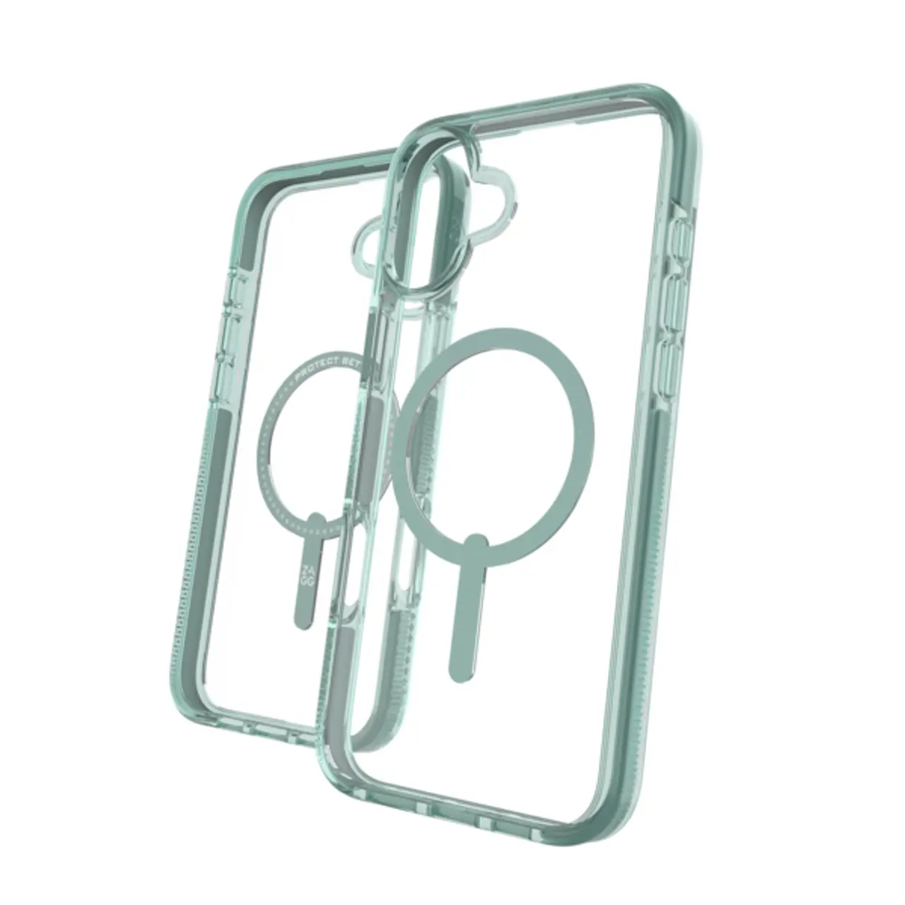 Etui Zagg Santa Cruz Snap MagSafe do iPhone 16 Plus Zielony