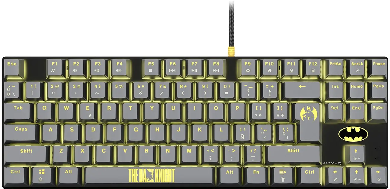 Klawiatura mechaniczna FR-TEC Batman DC Szaro-czarny