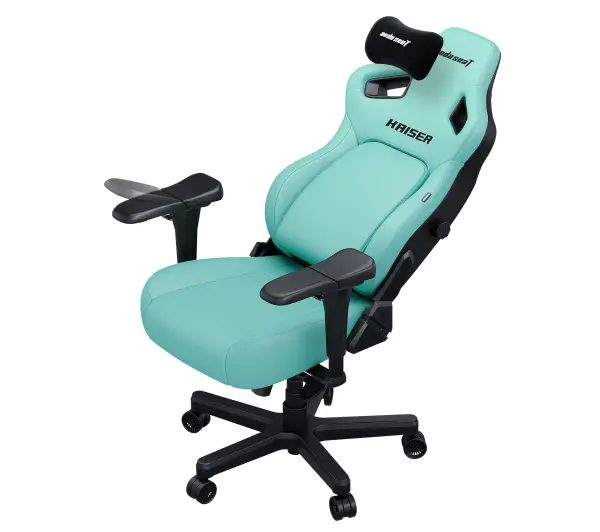Anda Seat Kaiser 4 XL Gamingowy do 200kg Skóra Eco Zielony - Kup na Raty - RRSO 0%