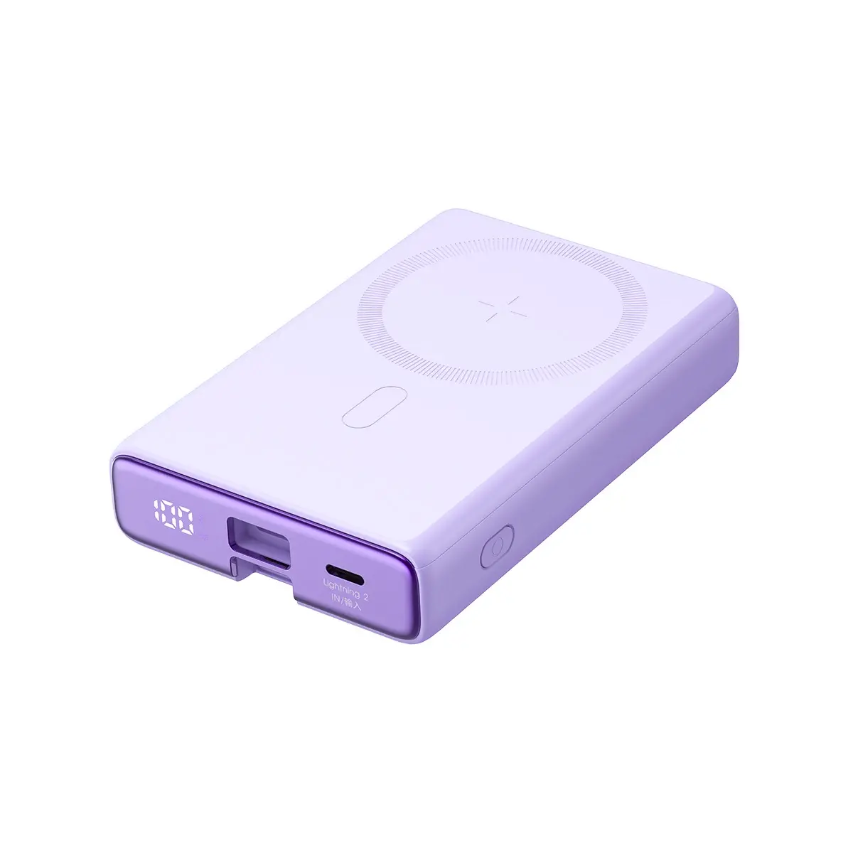 Фото Зовнішній акумулятор (павербанк) Joyroom 10000 mAh 20W Purple (JR-PBM01)