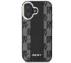 Etui DKNY Checkered Pattern MagSafe do iPhone 16 Czarny