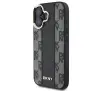 Etui DKNY Checkered Pattern MagSafe do iPhone 16 Czarny