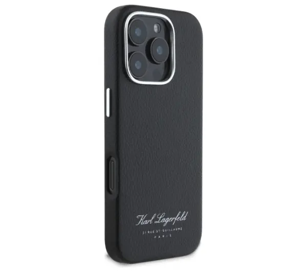 Karl Lagerfeld hotel RSG do iPhone 16 Pro Czarny