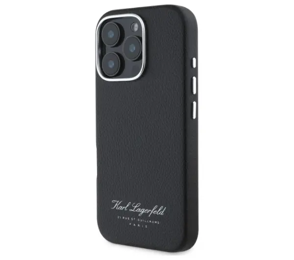 Karl Lagerfeld hotel RSG do iPhone 16 Pro Czarny