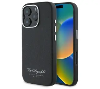 Karl Lagerfeld hotel RSG do iPhone 16 Pro Czarny