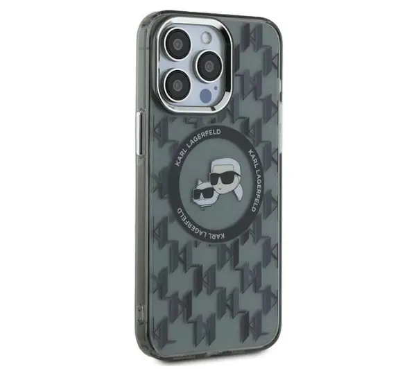 Karl Lagerfeld IML Monogram do iPhone 15 Pro Max Czarny