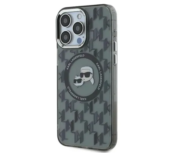 Karl Lagerfeld IML Monogram do iPhone 15 Pro Max Czarny