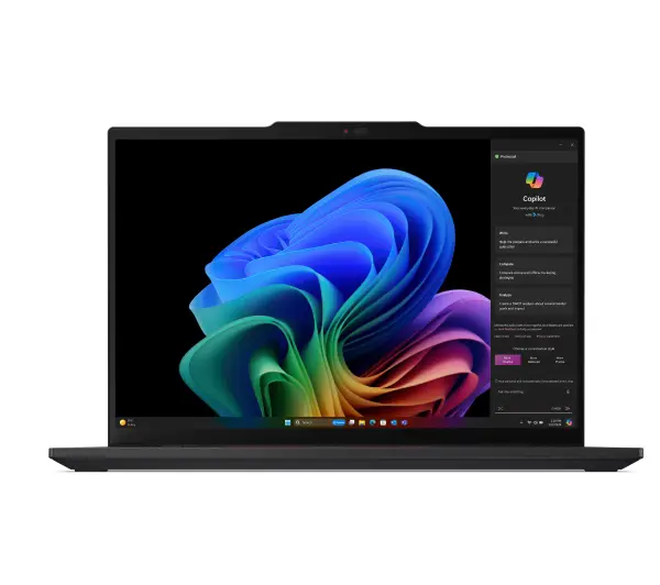 Lenovo ThinkPad T14s Gen 6 14" Snapdragon X Elite X1E-78-100 32GB RAM 1TB Dysk SSD Win11 Pro Czarny Funkcje AI - Kup na Raty - RRSO 0%