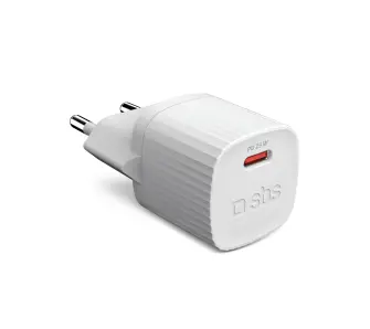 Ładowarka sieciowa SBS USB-C WALL Eco GRS 25W Biały
