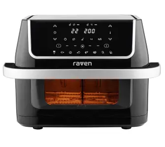 Air fryer Raven EFN008 Frytkownica niskotłuszczowa 1800W 10l Jedna duża komora lub dwie regulowane