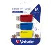 PenDrive Verbatim Store'n'Click 16GB USB 3.2 Gen 1 3szt.