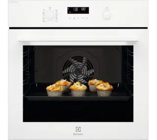 Electrolux 600 SteamBake EOD6F77WV Termoobieg Termosonda Zdalne sterowanie Biały - Kup na Raty - RRSO 0%