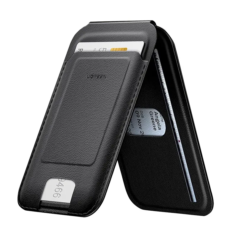 Stojak na telefon UGREEN portfel magnetyczny LP836 Czarny