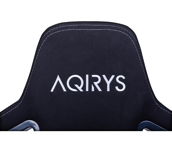 Aqirys Calypso Gamingowy do 160kg Skóra ECO Czarno-biały - Kup na Raty - RRSO 0%