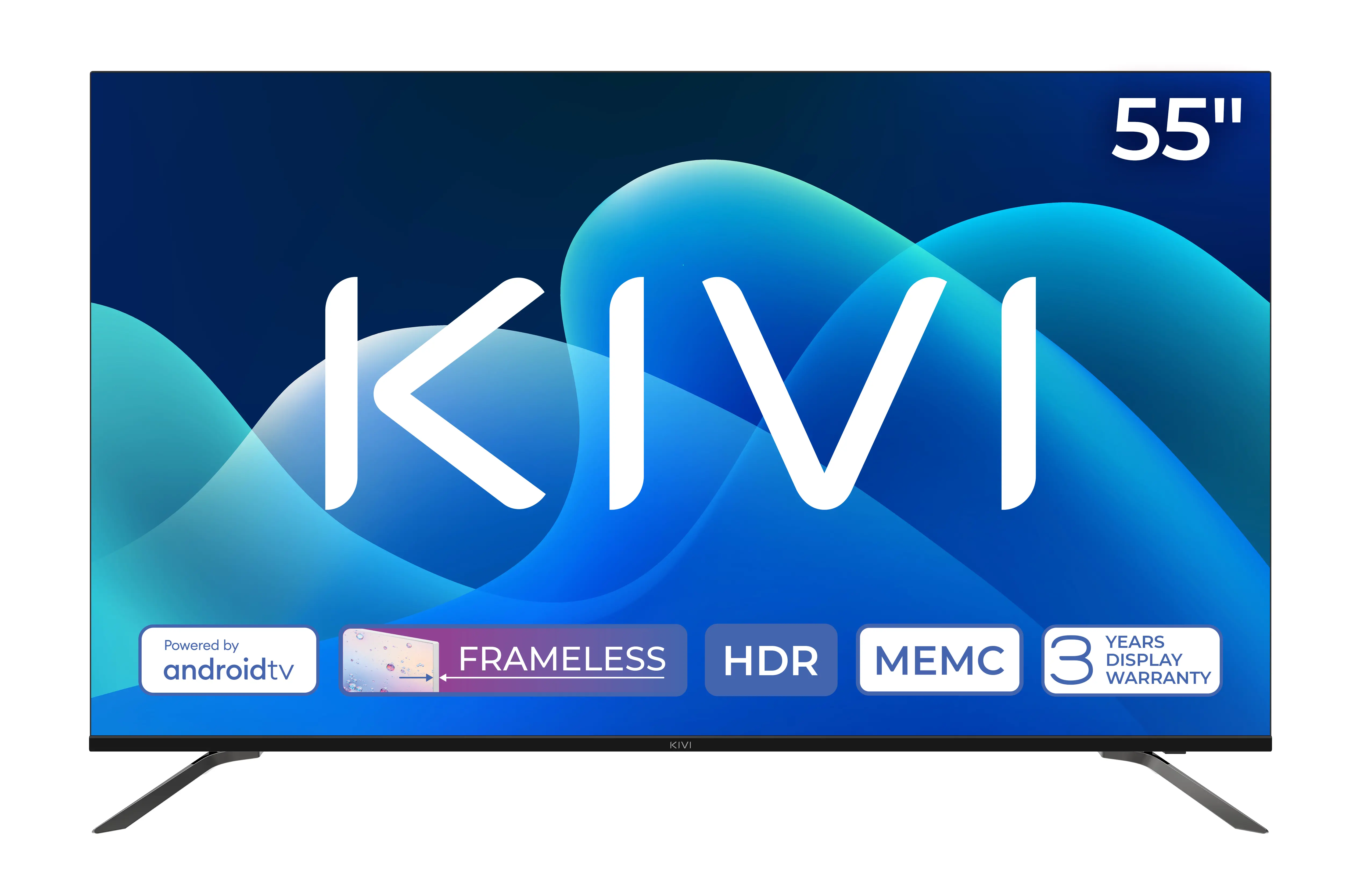 Telewizor KIVI 55U730QB  55" LED 4K Android TV DVB-T2