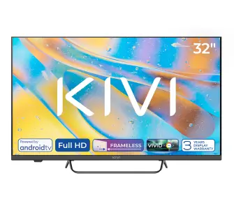 Telewizor KIVI 32F760QB  32" LED Full HD Android TV DVB-T2