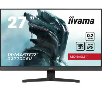 Monitor iiyama G-Master Red Eagle G2770QSU-B6 27" 2K Fast IPS 180Hz 0,2ms MPRT Gamingowy