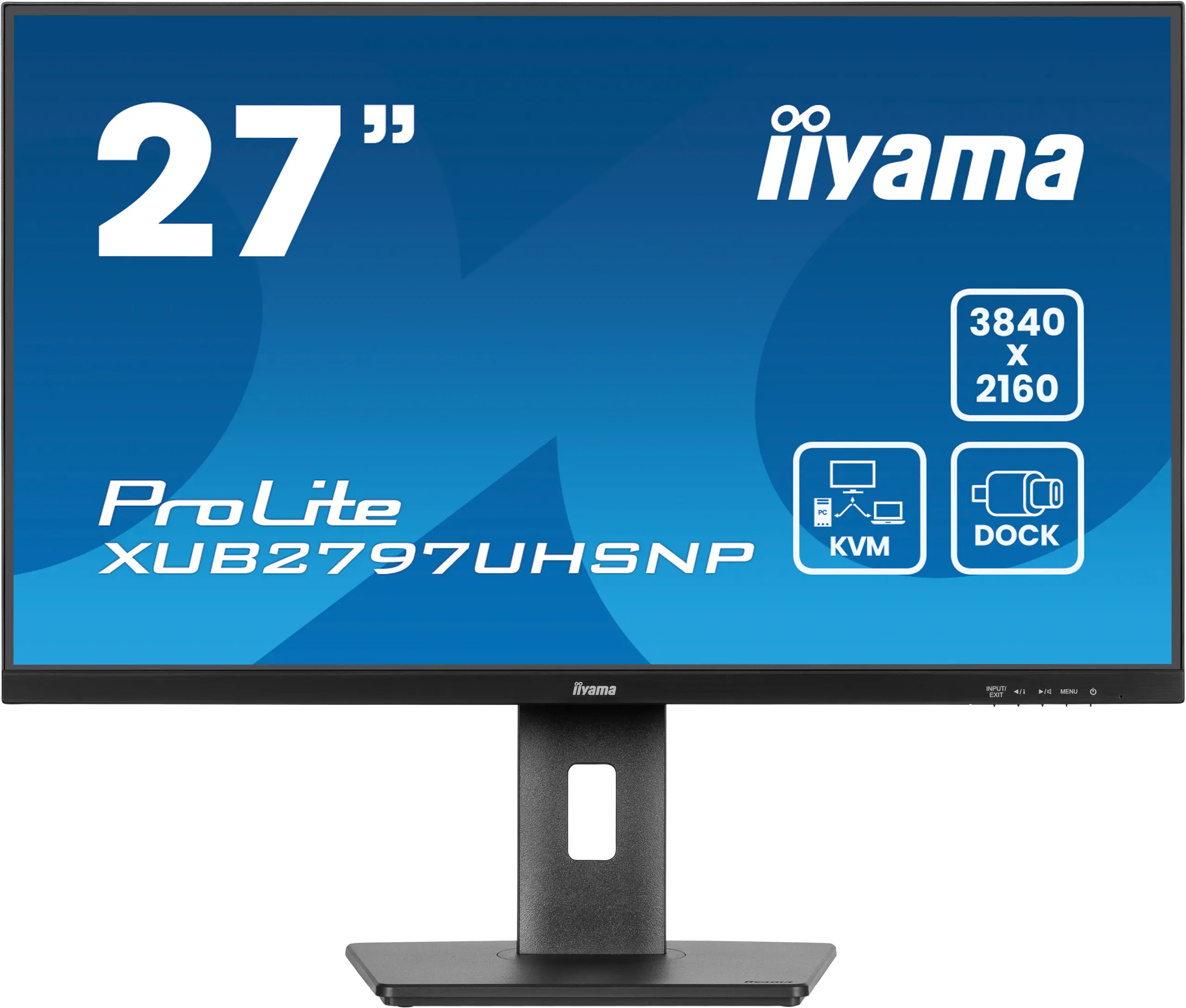 Monitor iiyama ProLite XUB2797UHSNP-B1  27" 4K IPS 60Hz 4ms