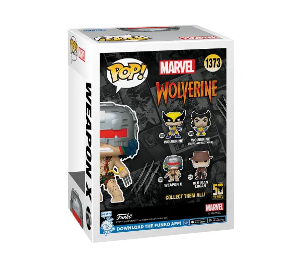 Funko Pop Marvel Wolverine 50th Ultimate Weapon X