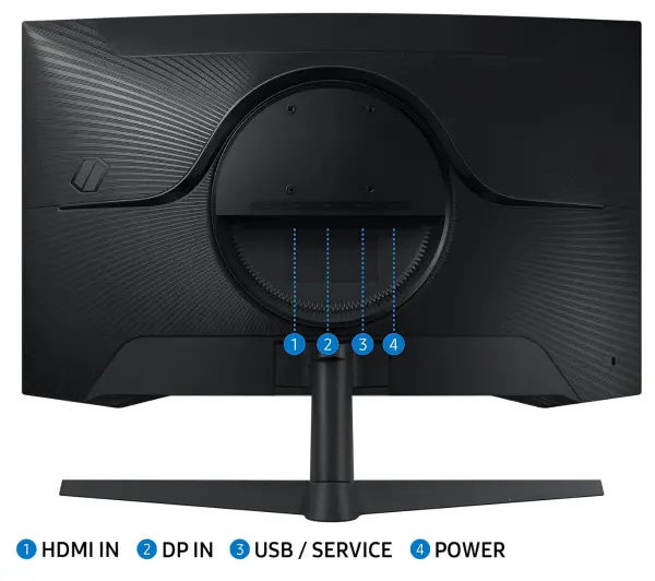 Samsung Odyssey G5 S27CG552EU 27" 2K VA 165Hz 1ms MPRT Zakrzywiony Gamingowy  - Kup na Raty - RRSO 0%