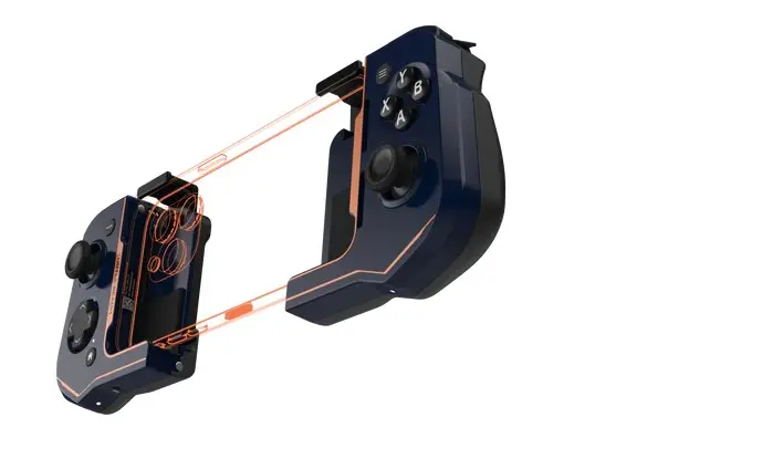 Pad Turtle Beach Atom Mobile Game Controller do iPhone Cobalt Blue