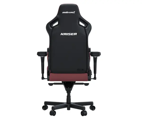 Anda Seat Kaiser 4 L Gamingowy do 120kg Skóra Eco Bordowy - Kup na Raty - RRSO 0%