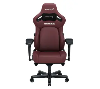Fotel Anda Seat Kaiser 4 L Gamingowy do 120kg Skóra Eco Bordowy
