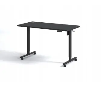 Biurko biurowe Black Point IBUKI 120cm Regulacja wysokości Czarny