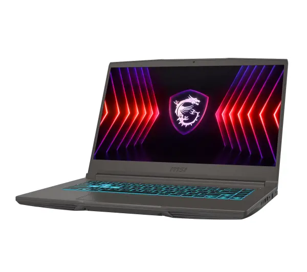 MSI Thin 15 B12VE-2431PL 15,6" 144Hz i5-12450H 16GB RAM 512GB Dysk SSD RTX4050 Win11 Szary - Kup na Raty - RRSO 0%