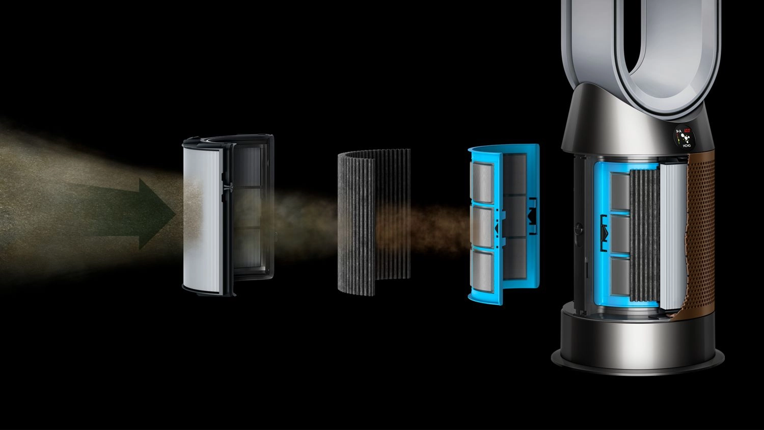 Oczyszczacz powietrza Dyson Purifier Hot+Cool Formaldehyde HP09 z