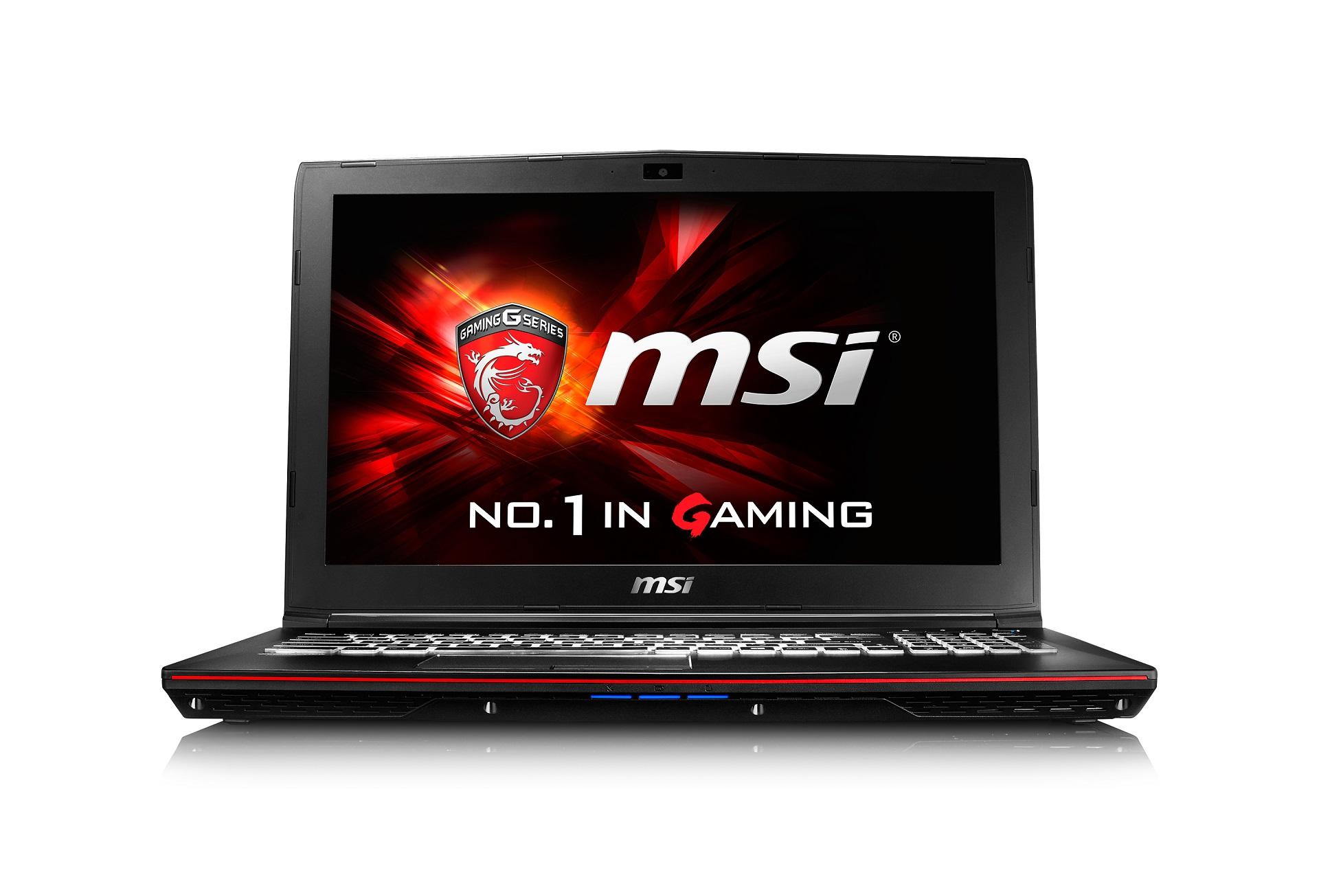 MSI Leopard Pro GP62 15,6" Intel® Core™ i7-6700HQ 8GB RAM 1TB Dysk GTX960 Grafika