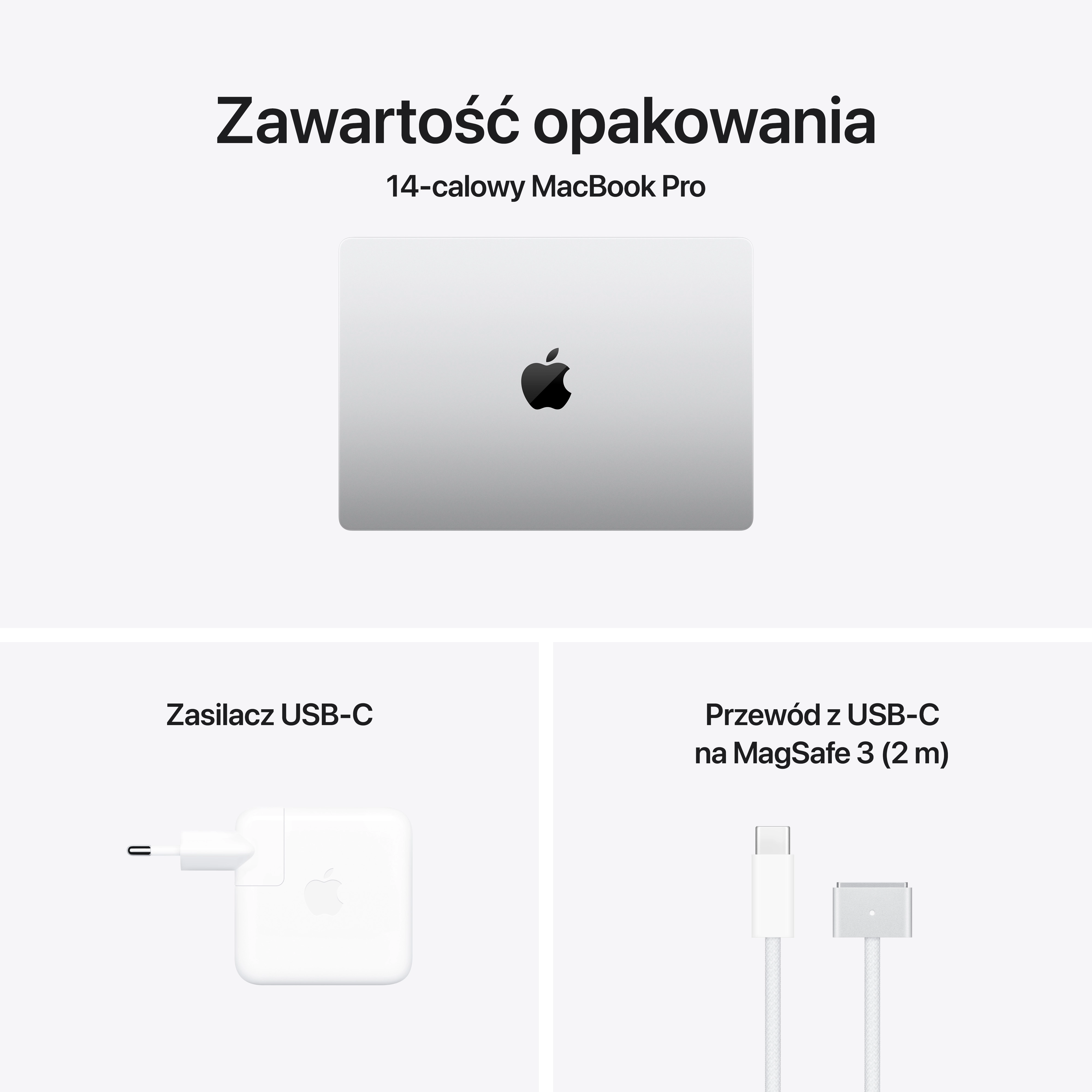 Apple MacBook Pro 2024 14,2" M4 16GB RAM 1TB Dysk macOS Srebrny