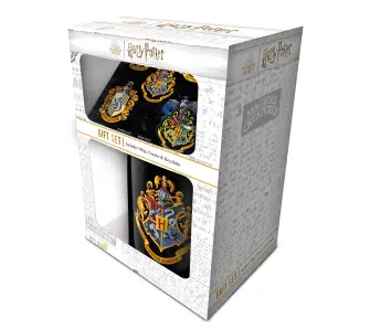 Zestaw prezentowy Pyramid GP86732 Harry Potter Colourful Crest Kubek Podstawka Brelok